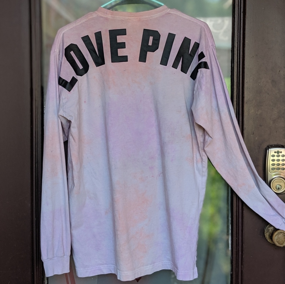 Victoria's Secret Pink Campus Pocket Crew Tee
